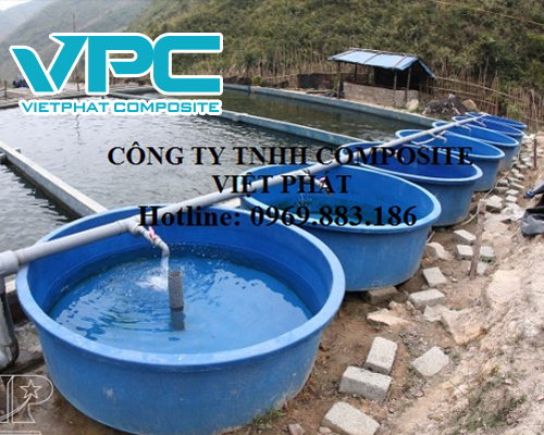 Bể Composite nuôi cá, thuỷ sản T03