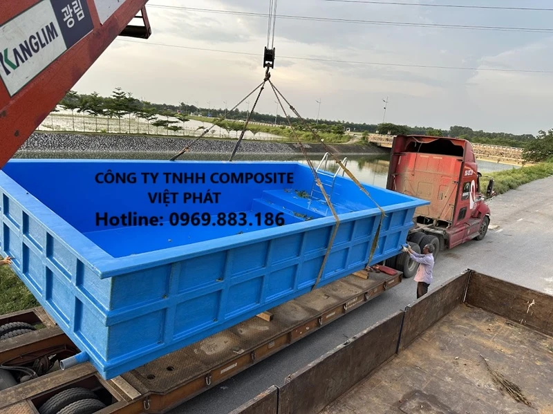 Bể composite FRP giúp tiết kiệm chi phí sản xuất