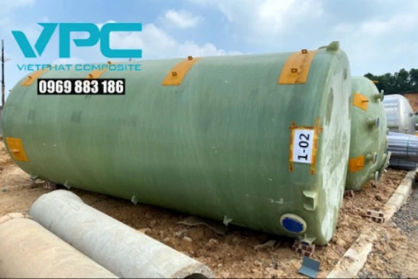 Giá thành bồn chứa hóa chất FRP rất hợp lý, chi phí bảo dưỡng cũng rẻ