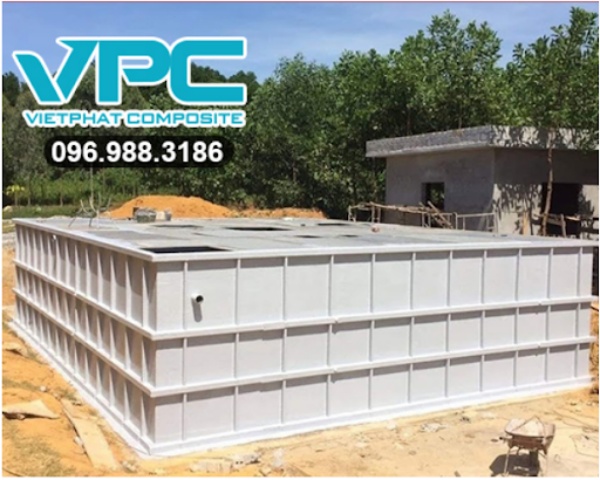 bồn composite chứa nước sạch