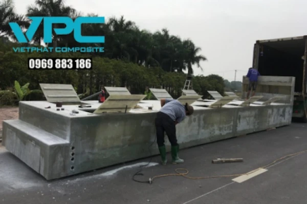 Cách sửa chưa bồn bể composite