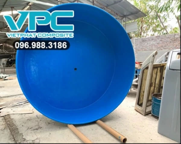 Thùng nhựa nuôi cá dạng tròn