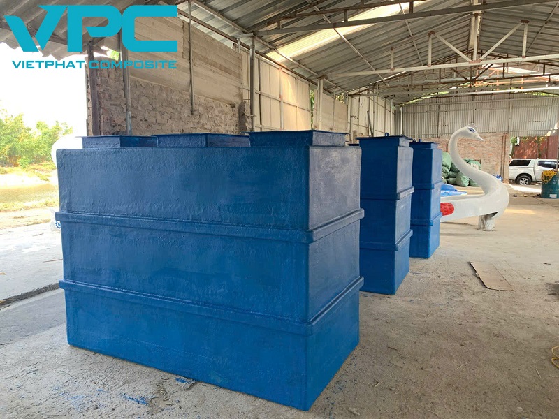 Bể tách mỡ composite 11