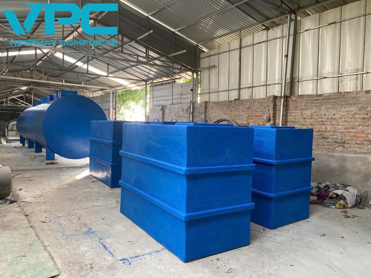 Bể tách mỡ composite 4