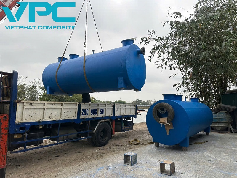 Bể tự hoại (Bể phốt) composite 1