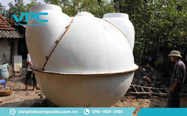 Ưu điểm của bể biogas composite