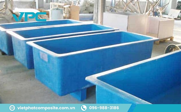 Ưu điểm của bể composite nuôi cá, thủy sản