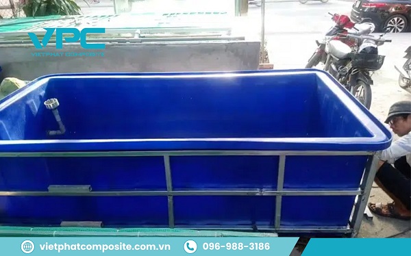 Điểm nổi bật của bể composite nuôi cá, thủy sản