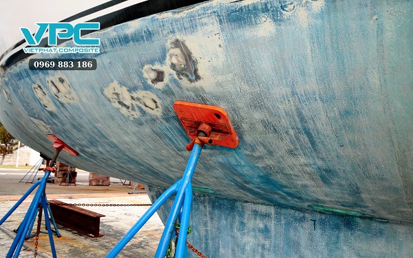 Quy trình sửa chữa thuyền composite