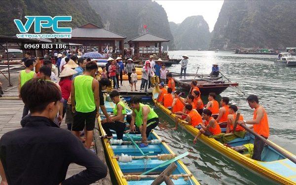 mẫu thuyền rồng composite đẹp