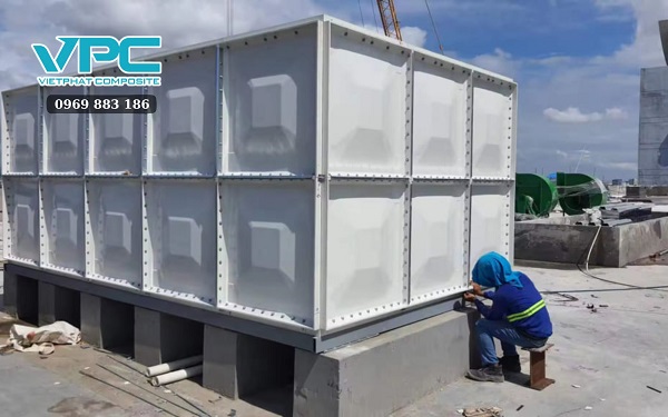 Ứng dụng của bể composite lắp ghép