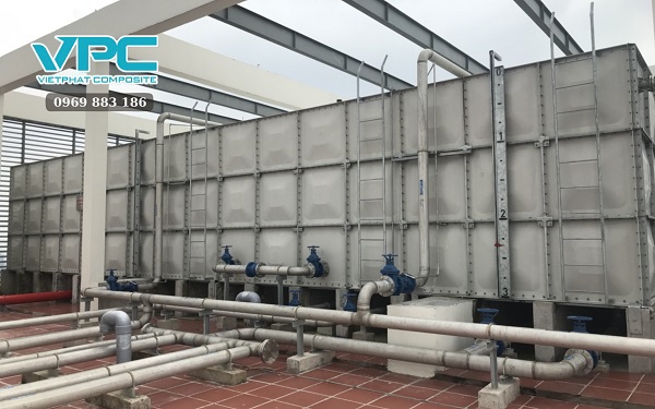 Đặc điểm cấu tạo của bể lắp ghép composite