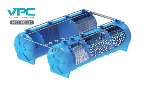 Ưu điểm của bồn composite xử lý nước thải - Chống ăn mòn và bền bỉ