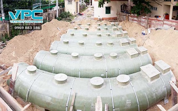 Hậu quả khi lắp đặt bồn composite sai kỹ thuật