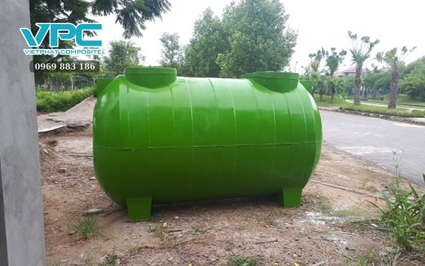 Đặc điểm cấu tạo của bể tự hoại composite 3m3