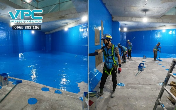 Những công trình nên chống thấm bằng nhựa composite