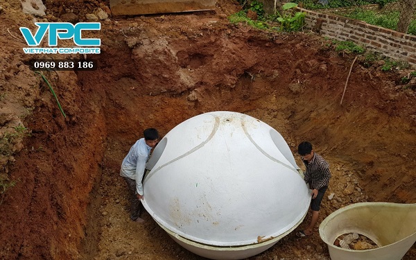 Chi phí lắp đặt bể biogas composite