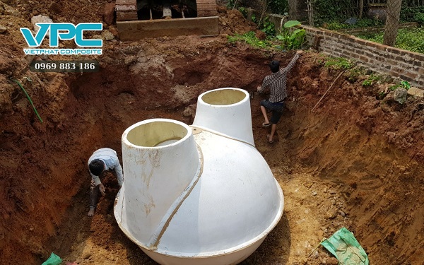 Hướng dẫn lắp đặt bể biogas composite đúng kỹ thuật