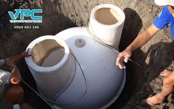 Lắp đặt và sử dụng bể biogas composite đúng cách