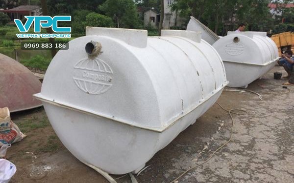 Ưu điểm nổi bật của bồn tự hoại composite 8m3