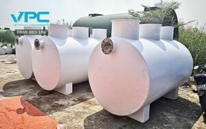 Kích thước bể phốt composite - bể tự hoại composite mới nhất 2025