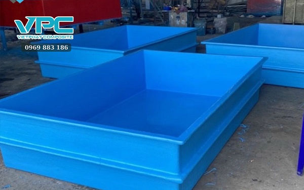 Các loại bể cá composite phổ biến tại Hà Nội - Bể cá composite hình vuông