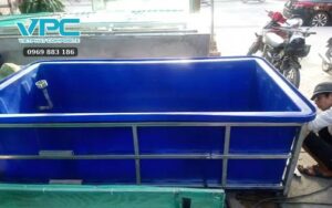 Thùng nhựa composite nuôi cá các loại, báo giá mới nhất 2025